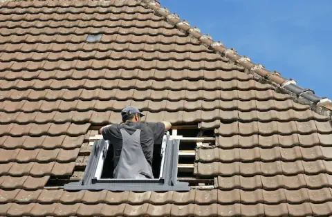 Pose de velux - Luzech